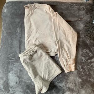 H&M matching sweat set